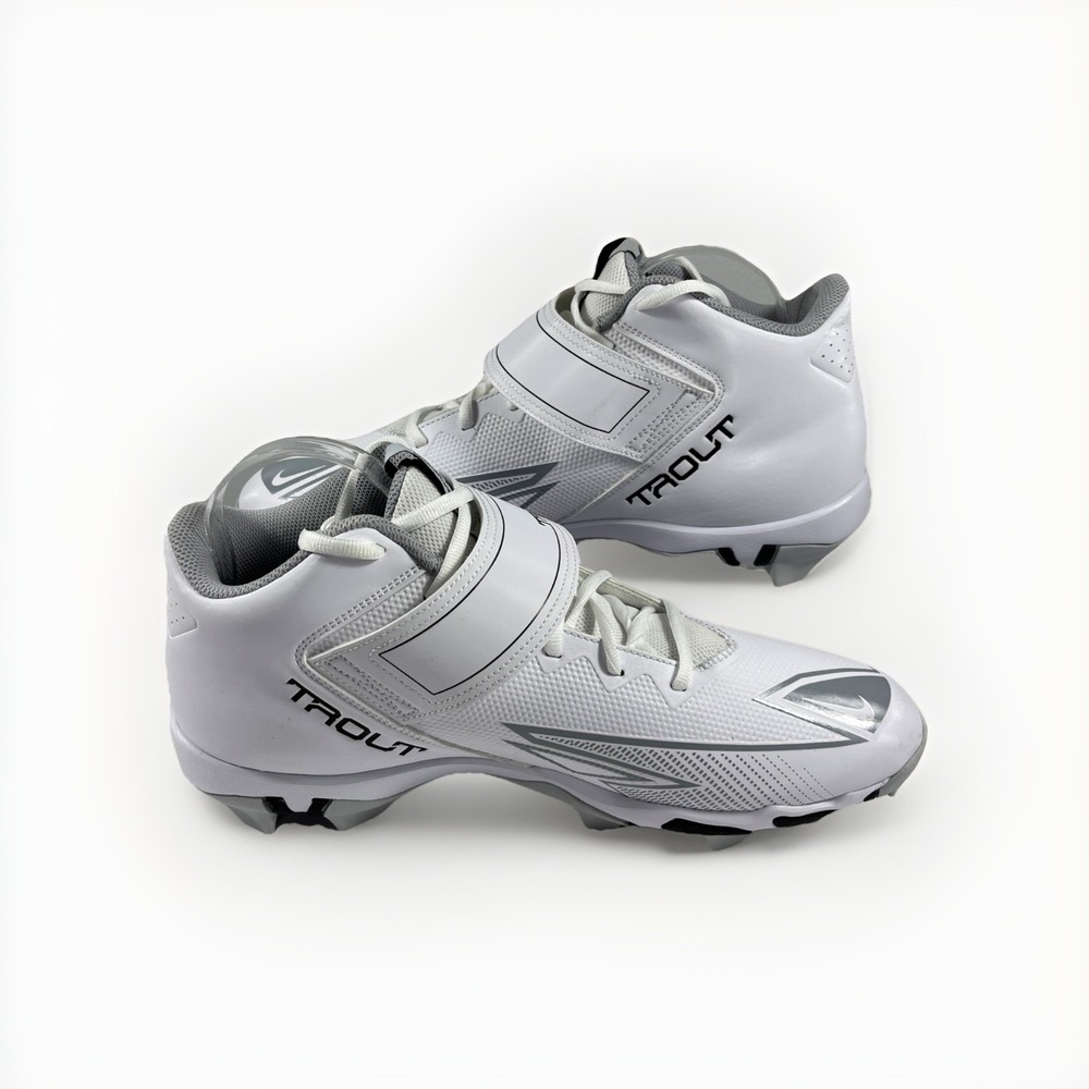 Nike Force Trout 8 Keystone Baseball Cleats CZ5911 100 Red/White Men's Sz 13 - Picture 2 of 11